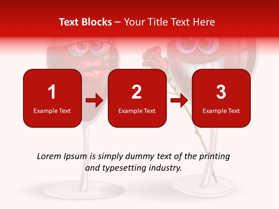 Wine Bridegroom Male PowerPoint Template