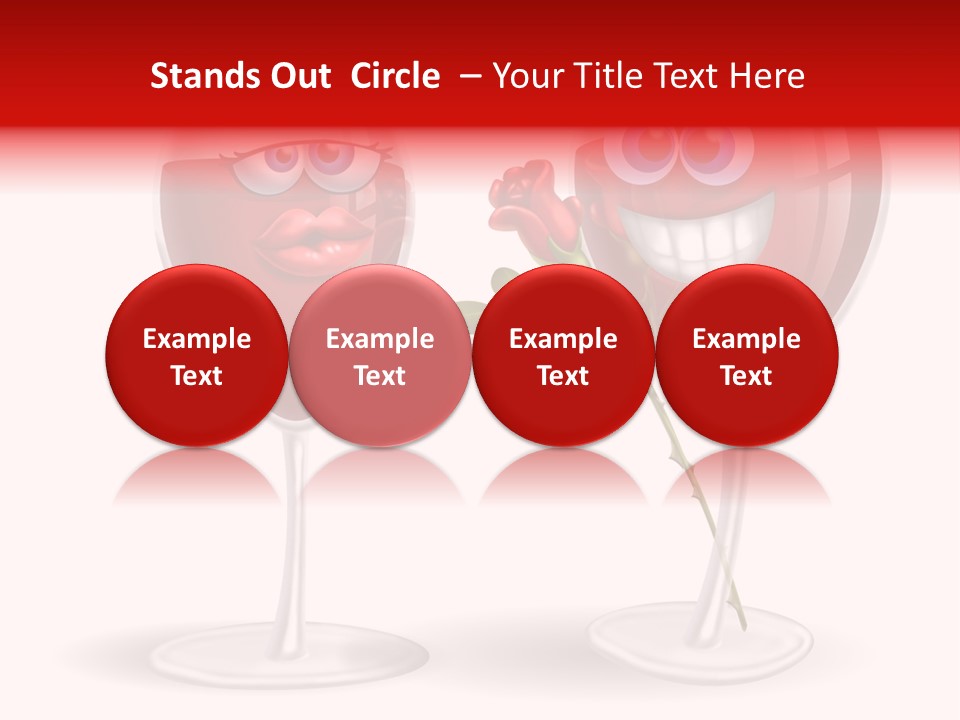 Wine Bridegroom Male PowerPoint Template