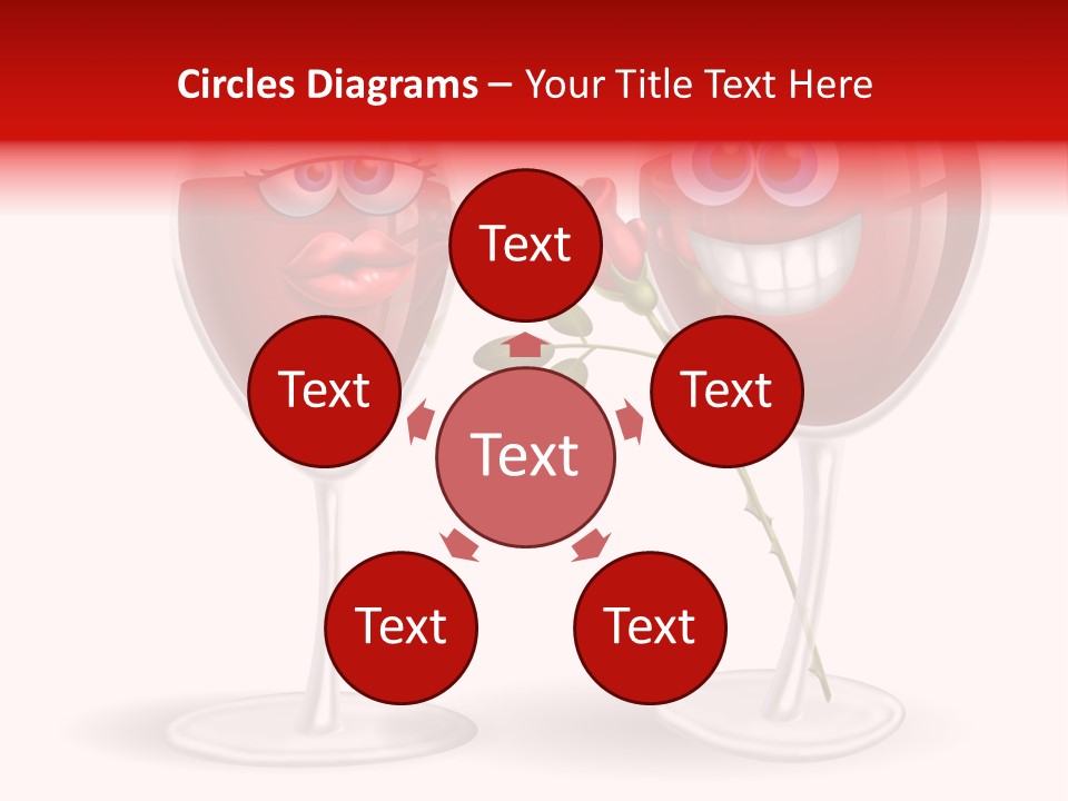 Wine Bridegroom Male PowerPoint Template