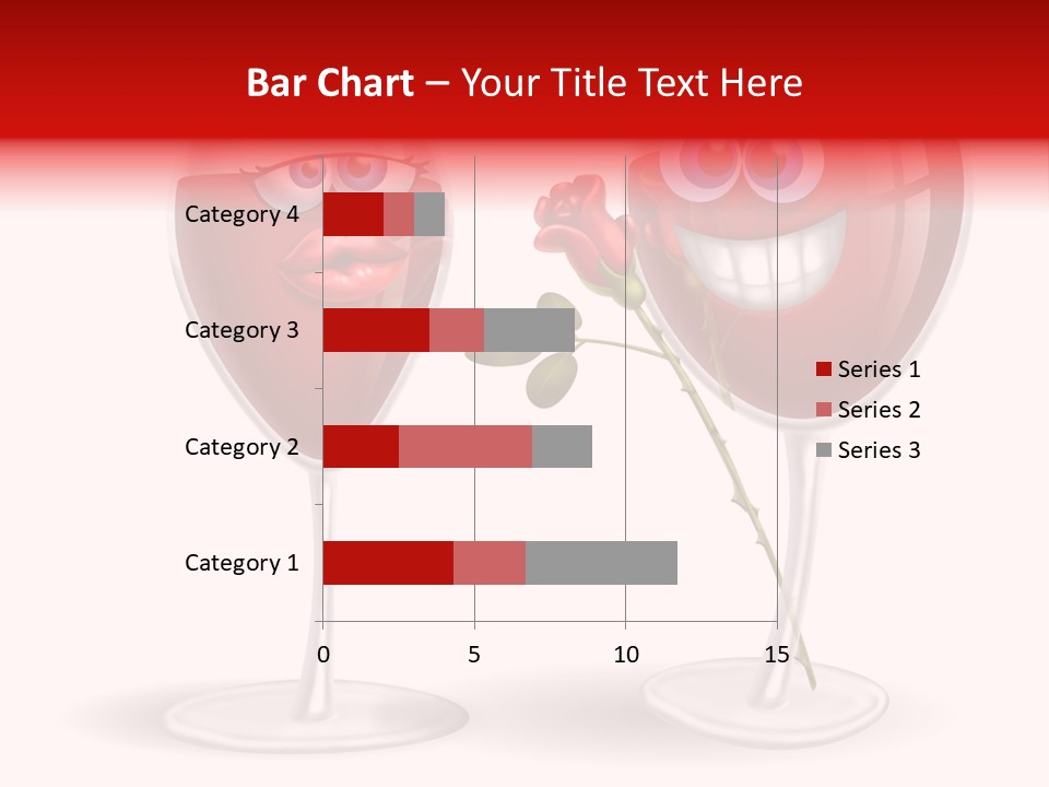 Wine Bridegroom Male PowerPoint Template