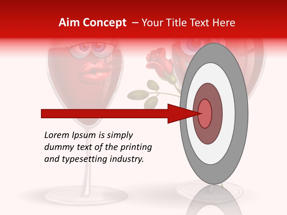 Wine Bridegroom Male PowerPoint Template