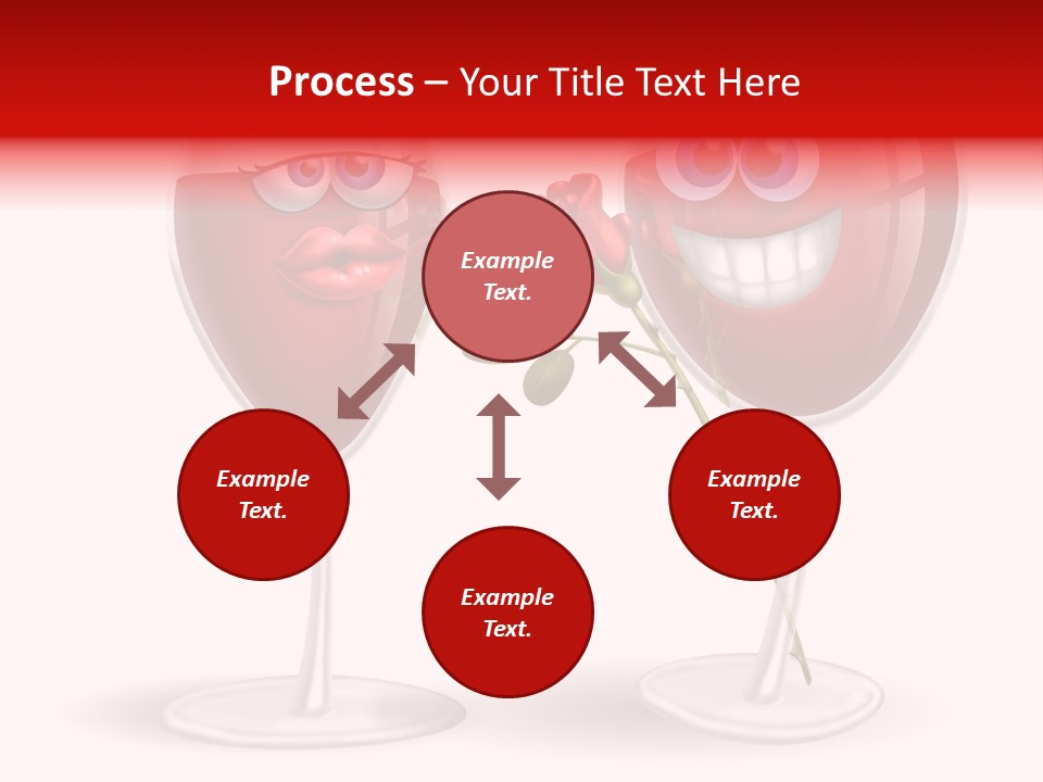 Wine Bridegroom Male PowerPoint Template
