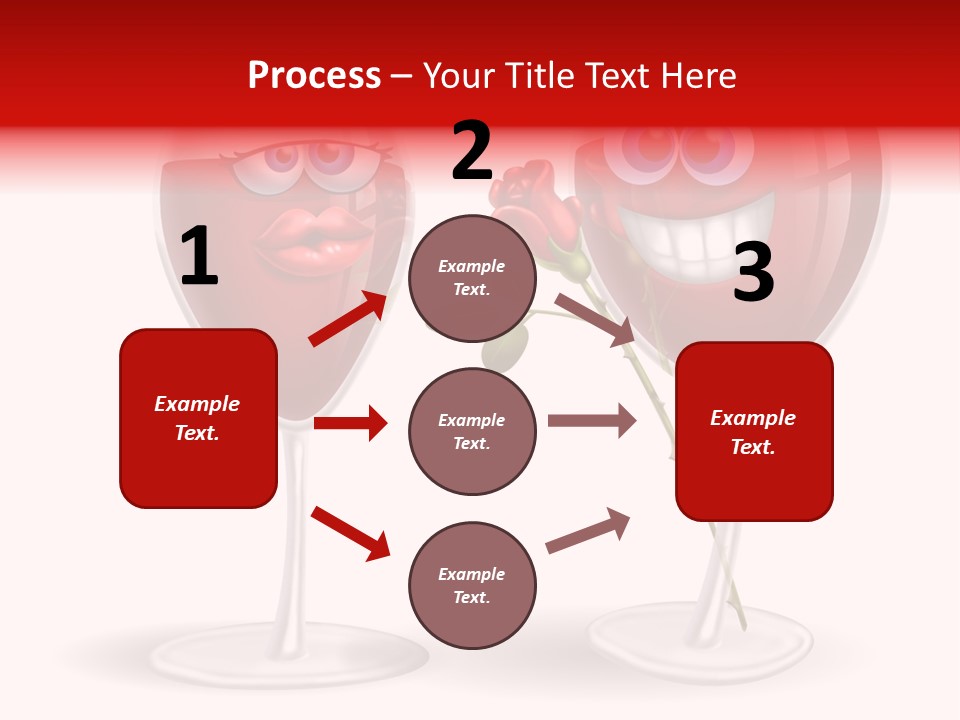 Wine Bridegroom Male PowerPoint Template