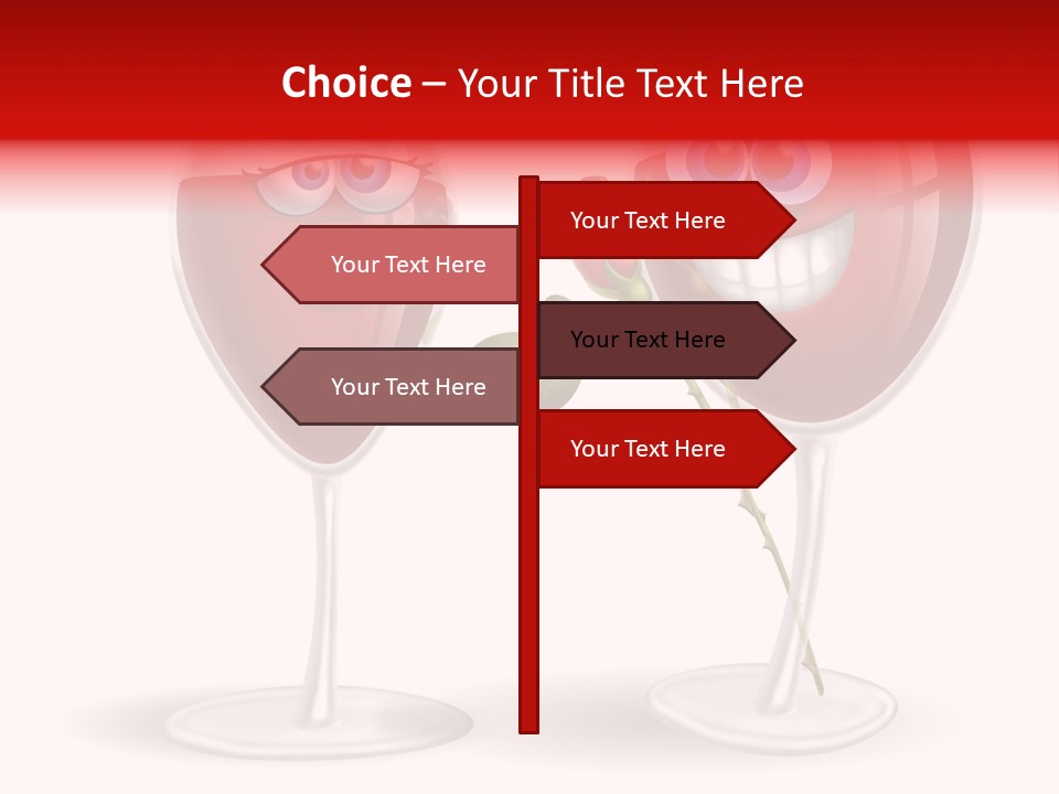 Wine Bridegroom Male PowerPoint Template