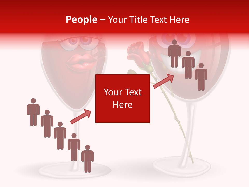 Wine Bridegroom Male PowerPoint Template