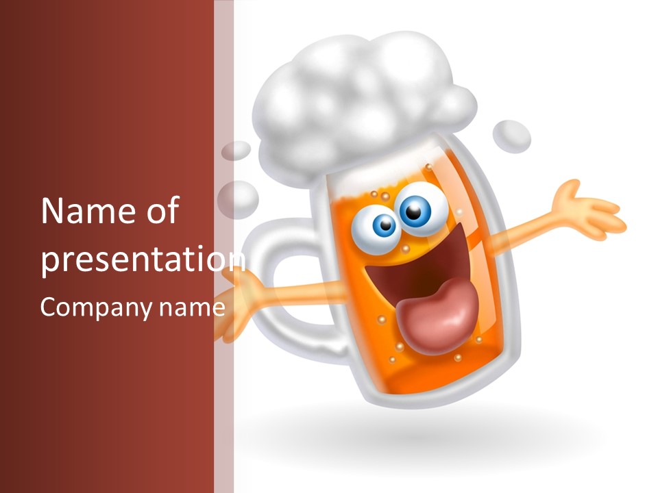 Mad Ales Smile PowerPoint Template
