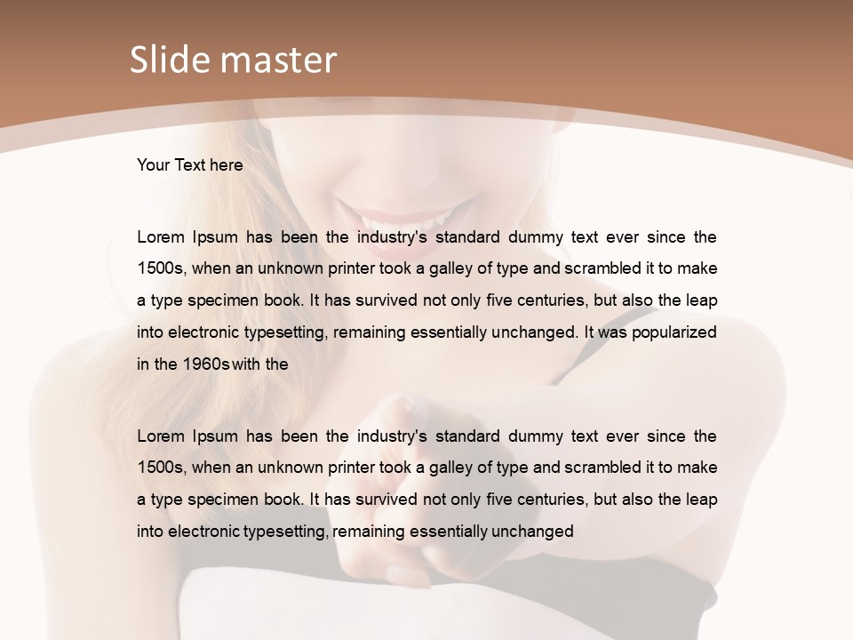 Expression Natural White PowerPoint Template