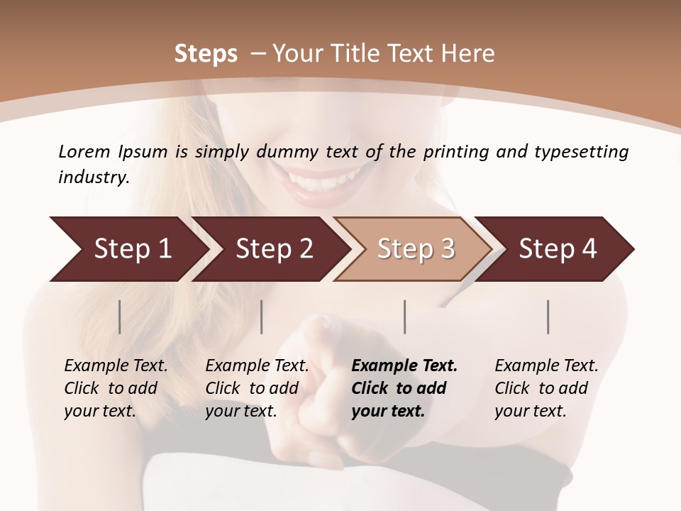 Expression Natural White PowerPoint Template