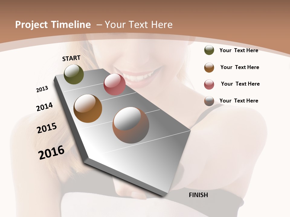 Expression Natural White PowerPoint Template