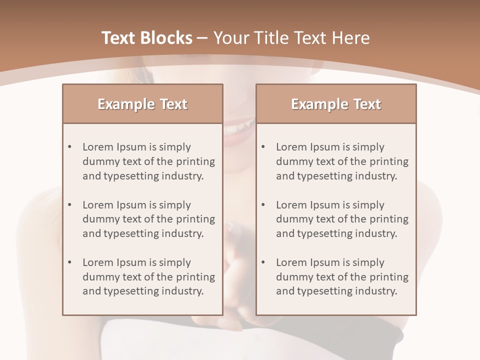 Expression Natural White PowerPoint Template