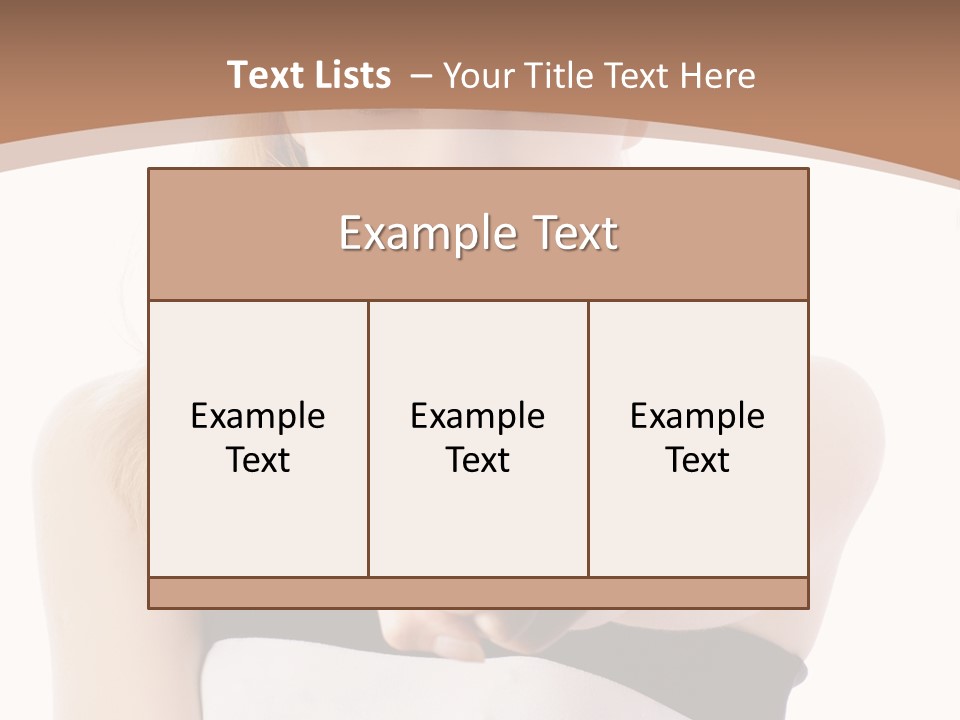 Expression Natural White PowerPoint Template