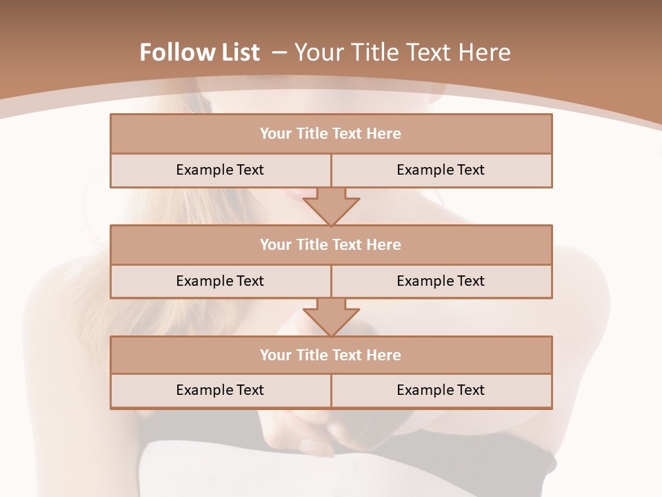 Expression Natural White PowerPoint Template
