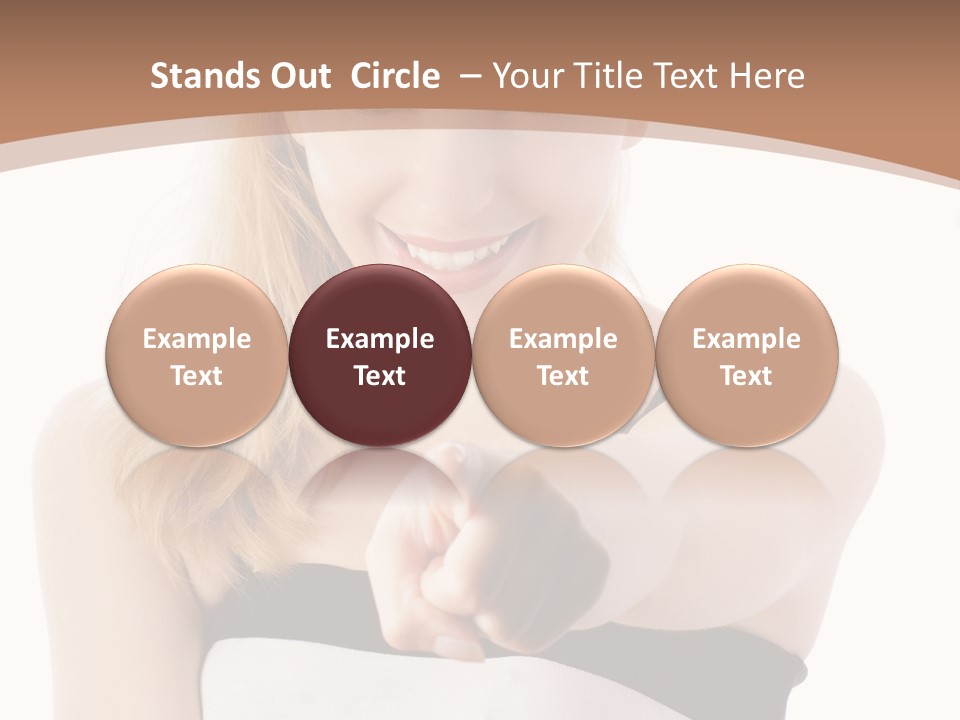 Expression Natural White PowerPoint Template