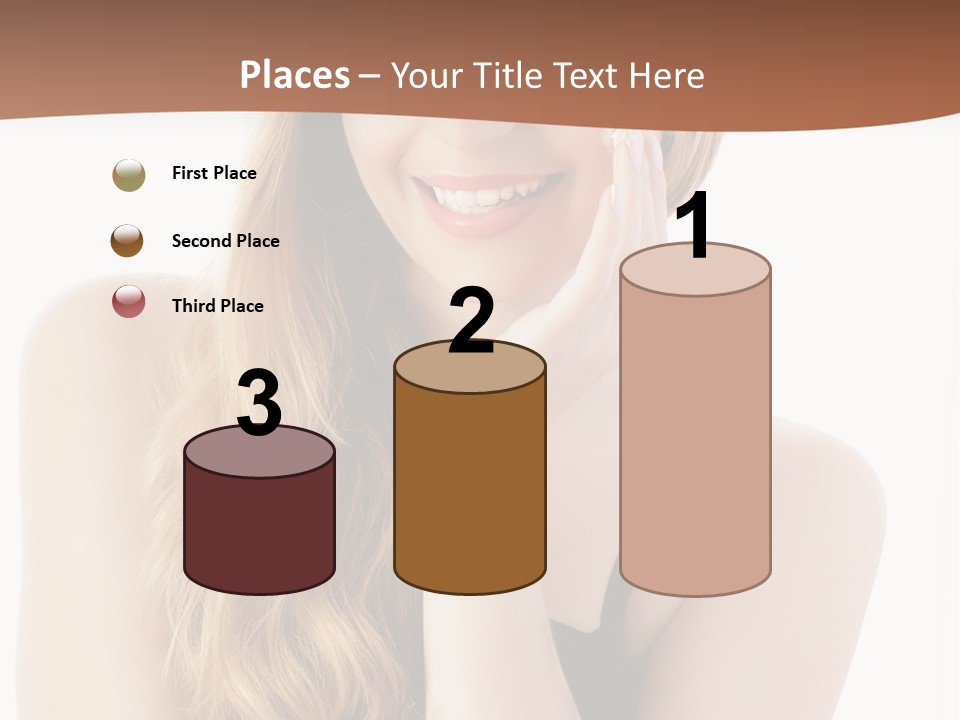 Smile Hand Person PowerPoint Template