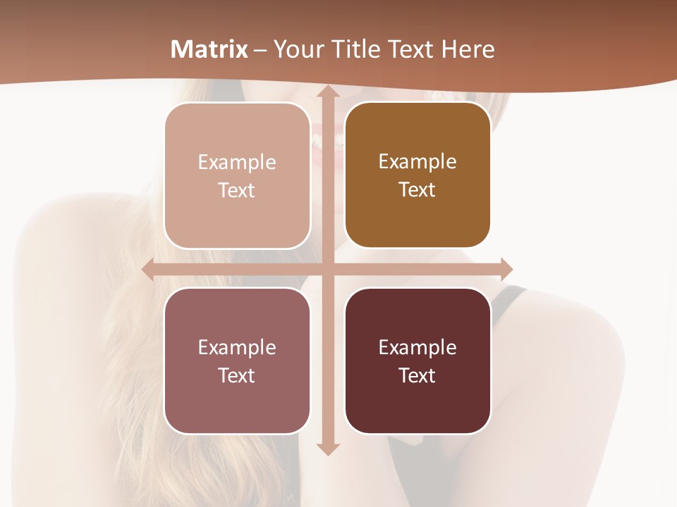 Smile Hand Person PowerPoint Template