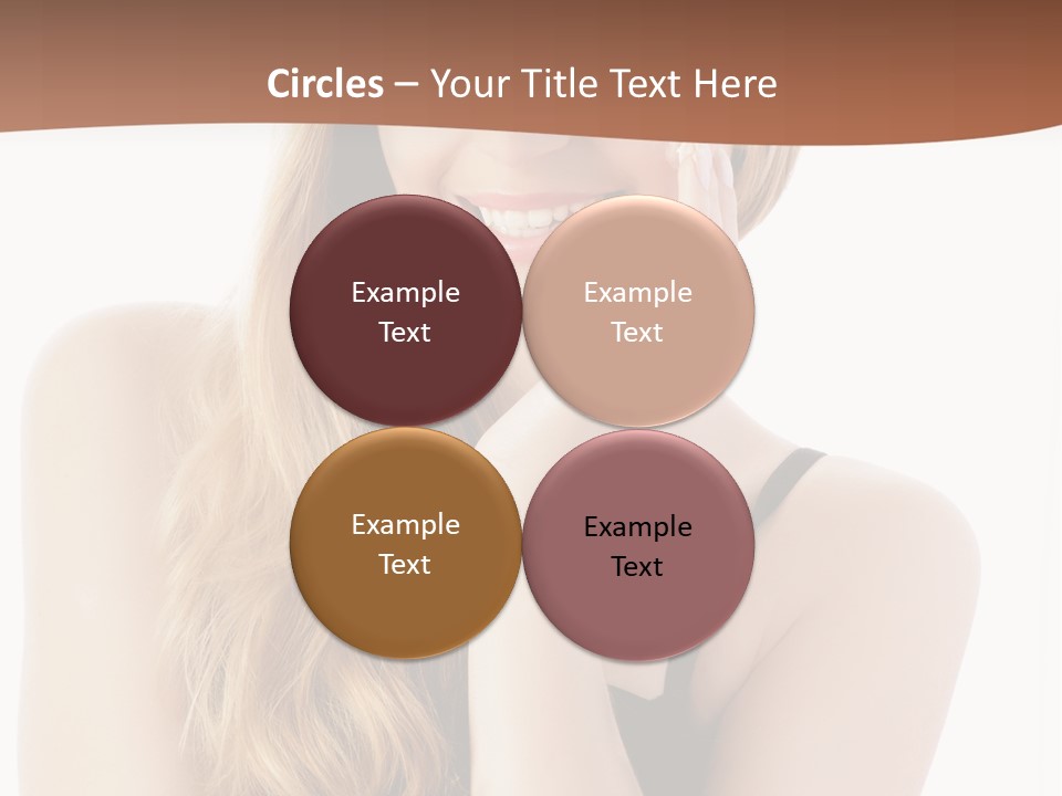 Smile Hand Person PowerPoint Template