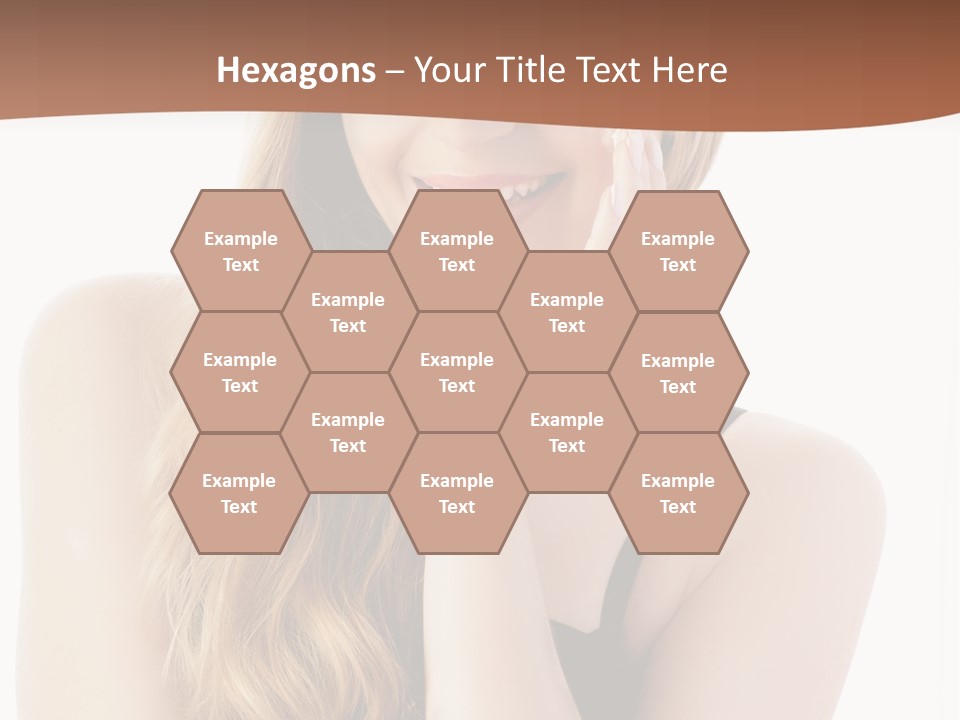 Smile Hand Person PowerPoint Template