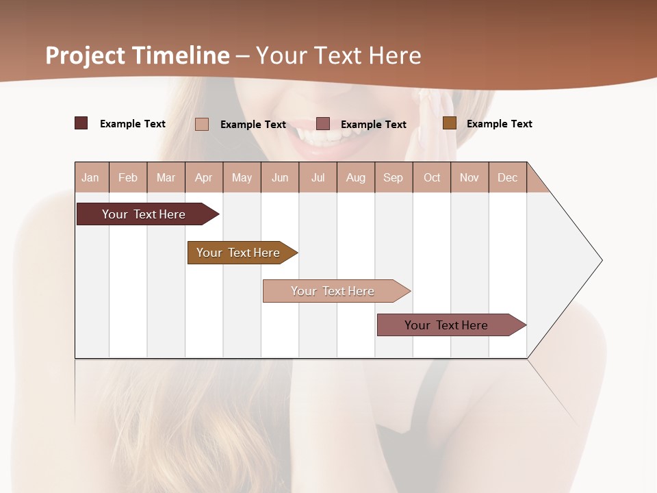 Smile Hand Person PowerPoint Template