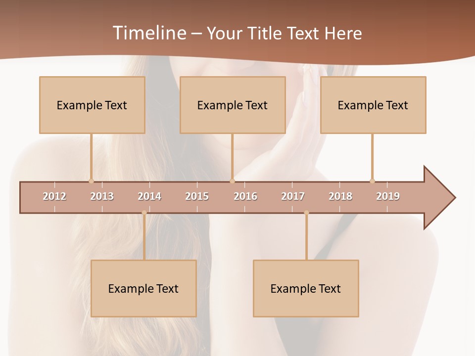 Smile Hand Person PowerPoint Template