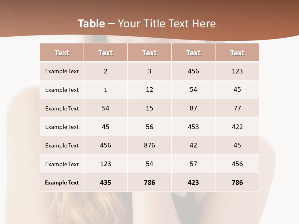 Smile Hand Person PowerPoint Template