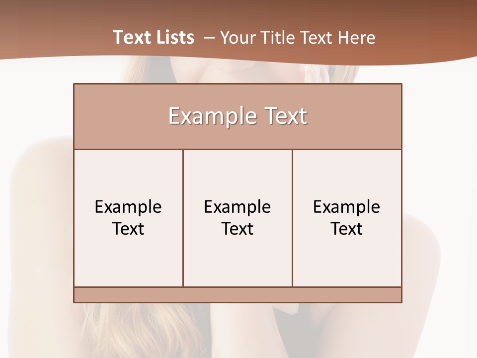 Smile Hand Person PowerPoint Template