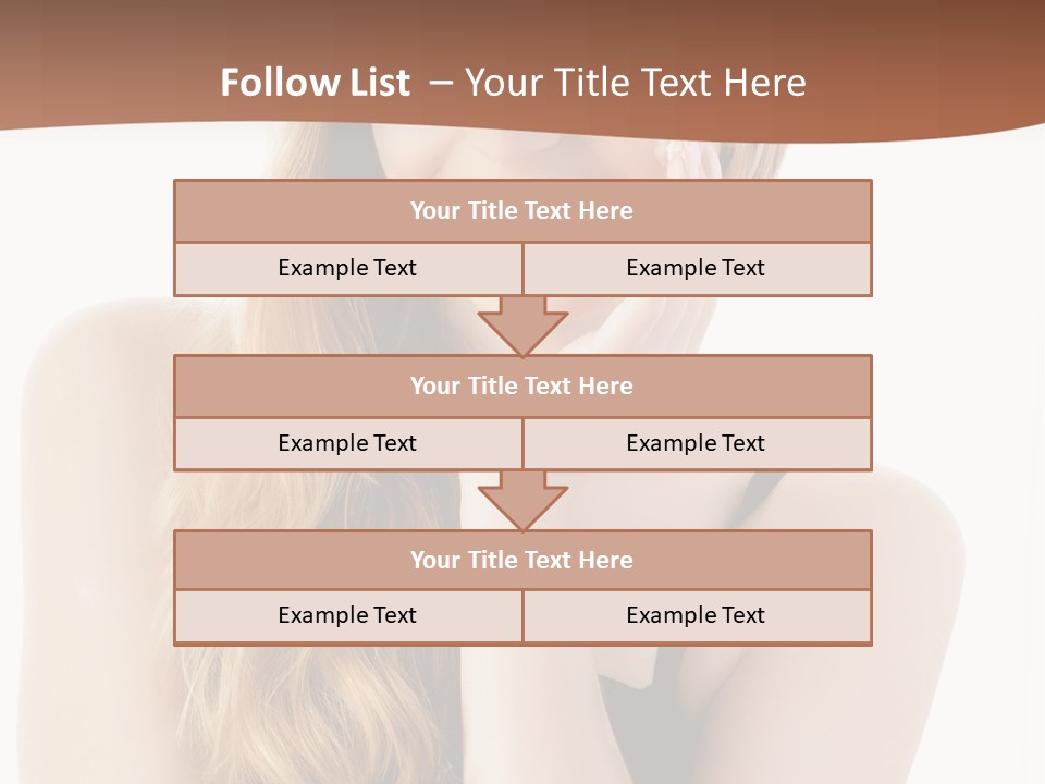 Smile Hand Person PowerPoint Template