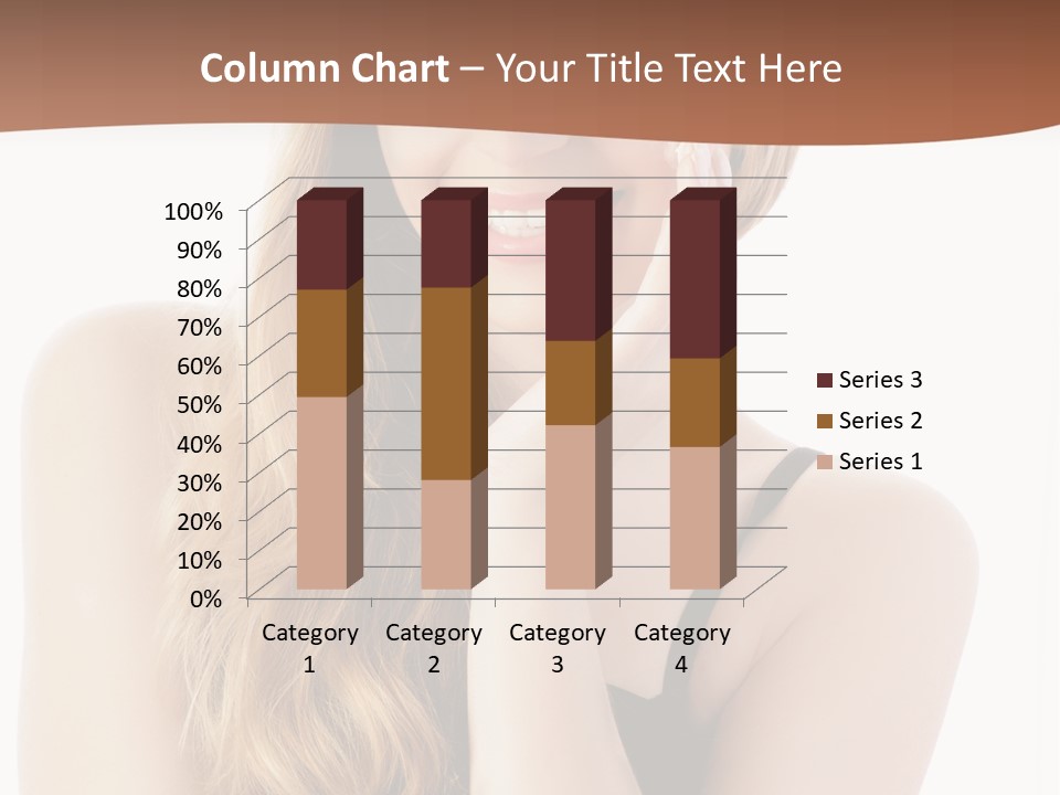 Smile Hand Person PowerPoint Template