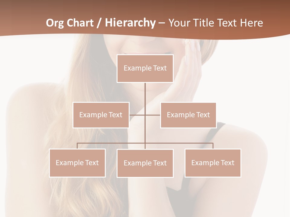Smile Hand Person PowerPoint Template