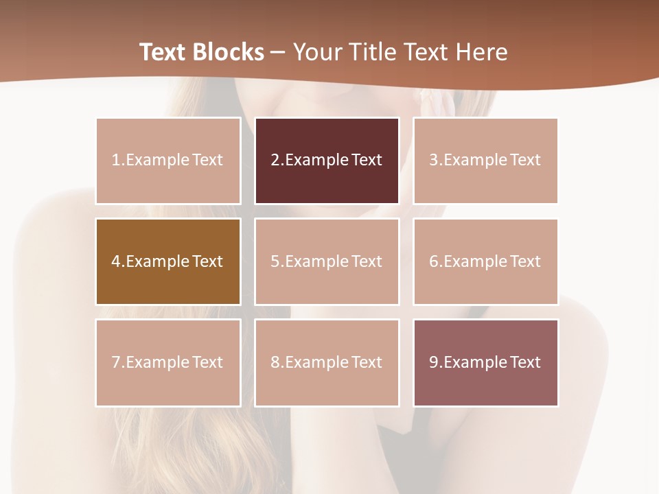 Smile Hand Person PowerPoint Template