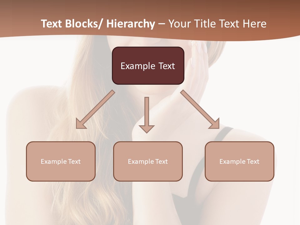 Smile Hand Person PowerPoint Template