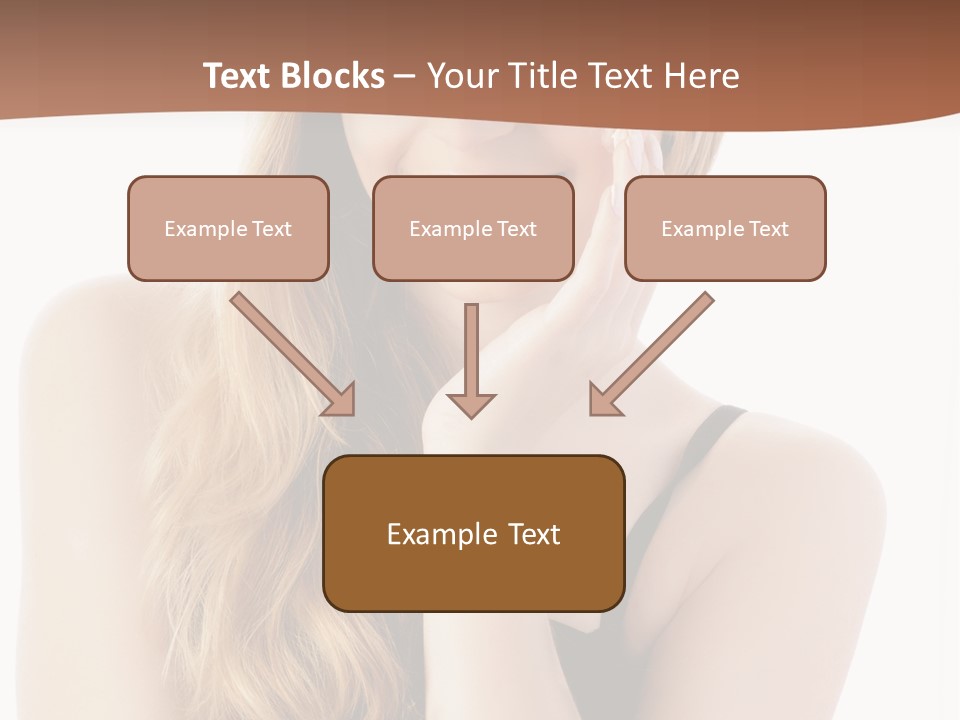 Smile Hand Person PowerPoint Template