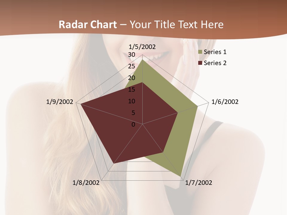 Smile Hand Person PowerPoint Template