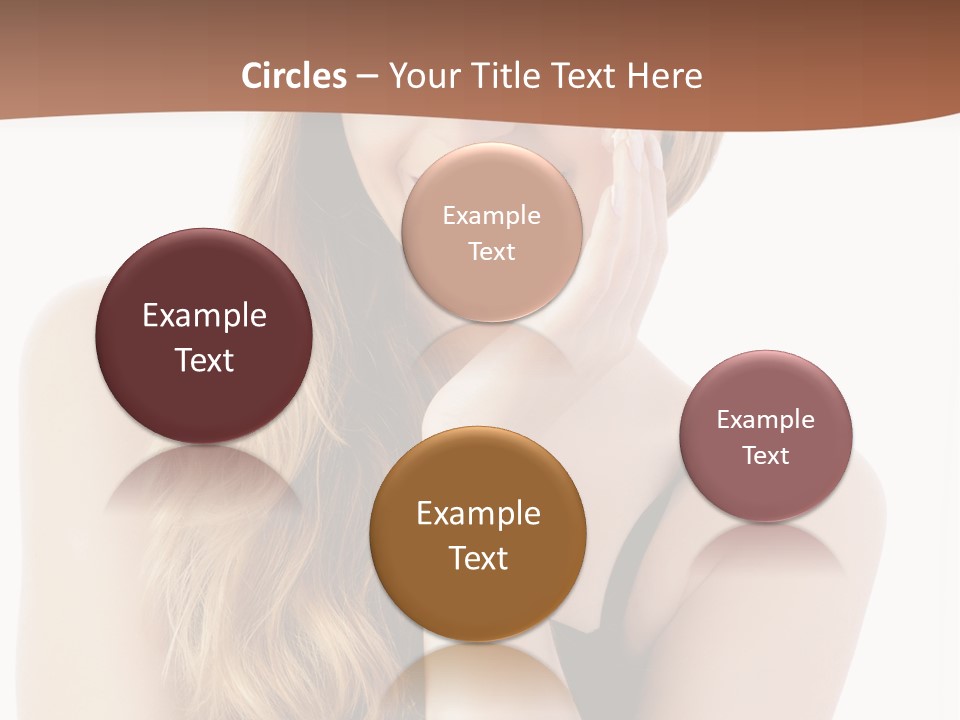 Smile Hand Person PowerPoint Template