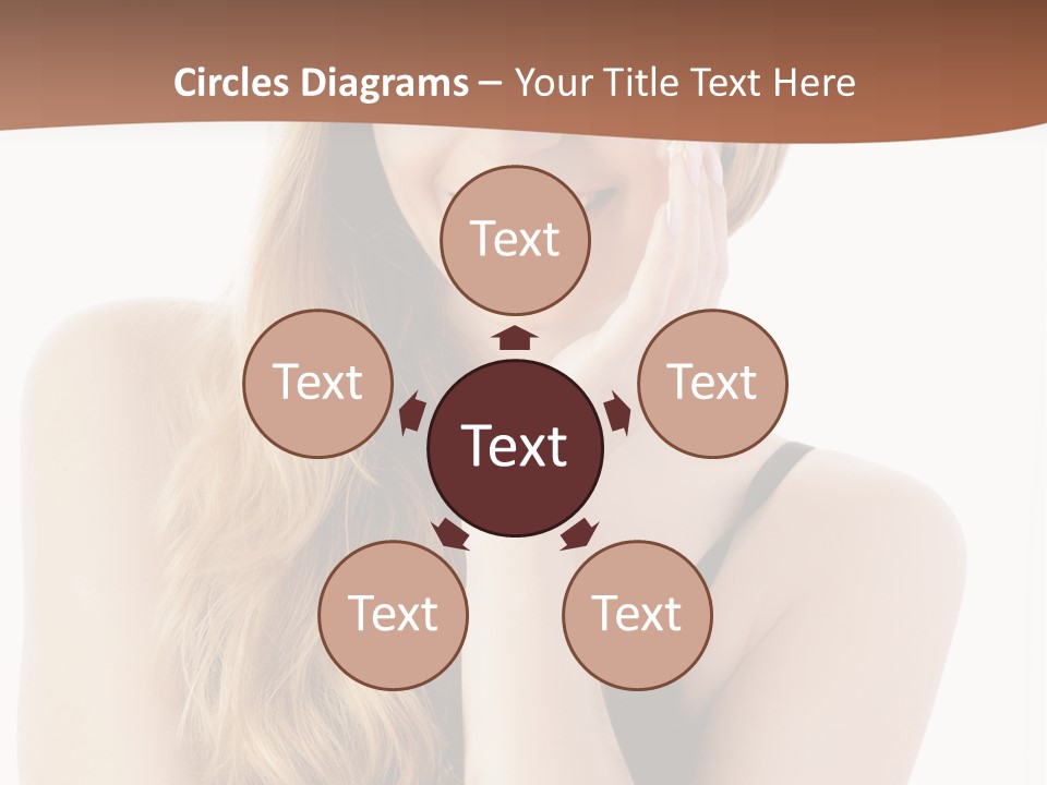 Smile Hand Person PowerPoint Template