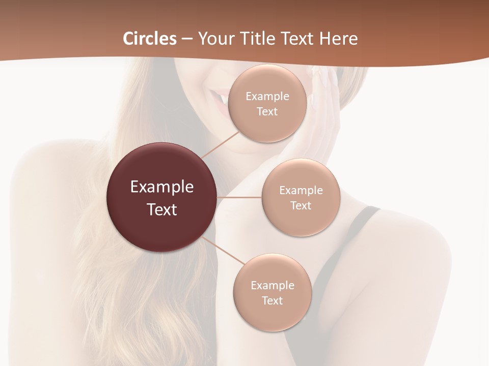 Smile Hand Person PowerPoint Template