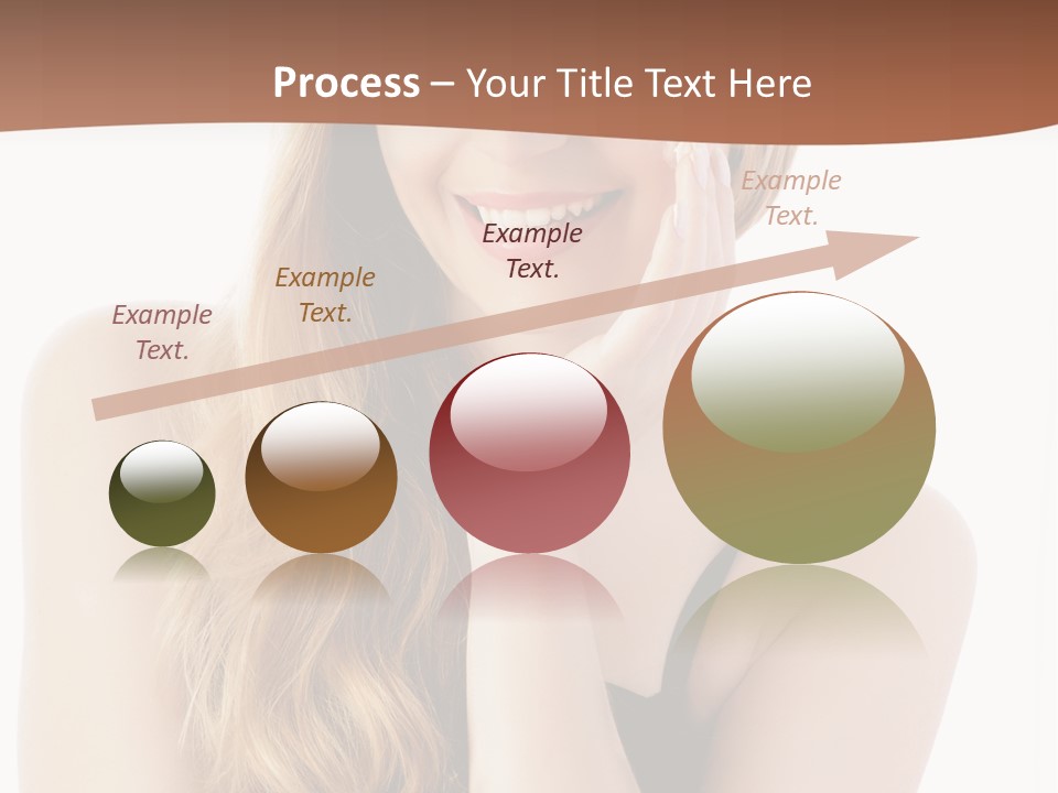 Smile Hand Person PowerPoint Template