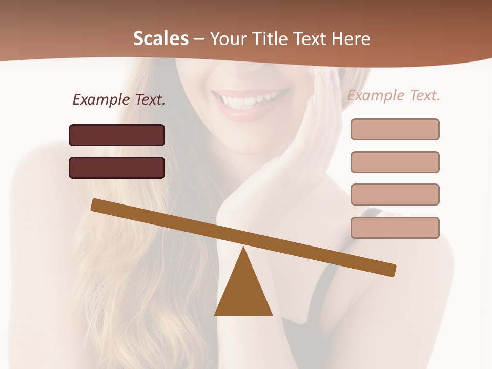 Smile Hand Person PowerPoint Template