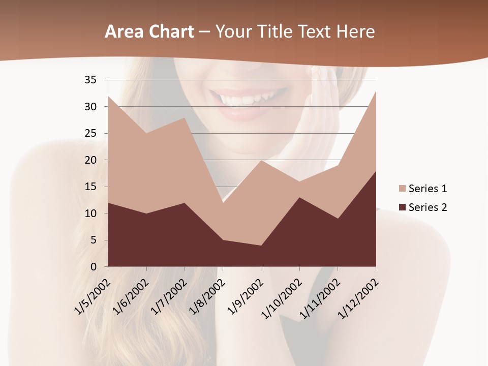 Smile Hand Person PowerPoint Template