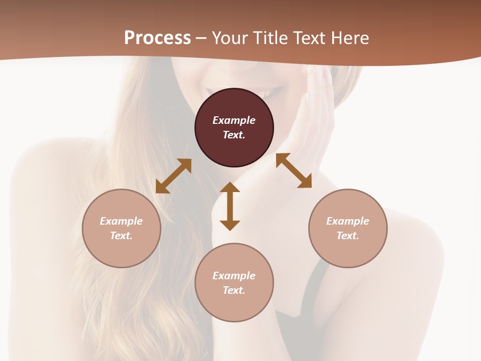Smile Hand Person PowerPoint Template