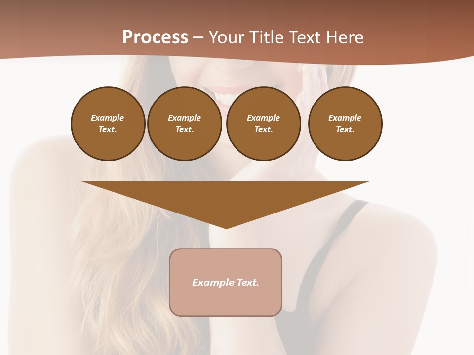 Smile Hand Person PowerPoint Template