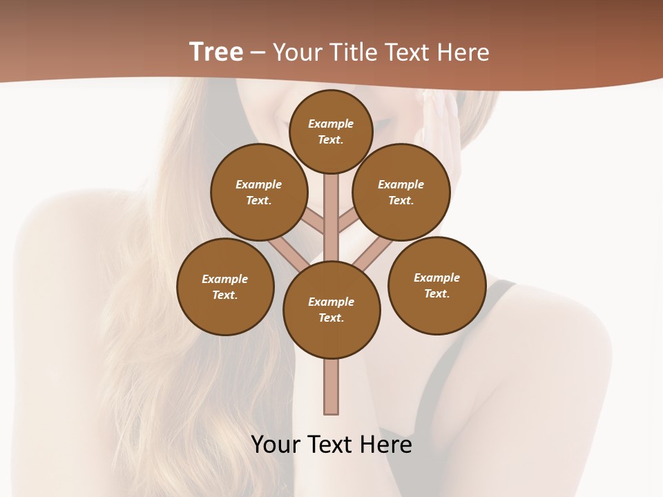 Smile Hand Person PowerPoint Template