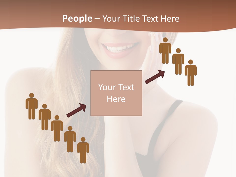 Smile Hand Person PowerPoint Template