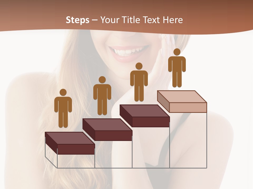 Smile Hand Person PowerPoint Template