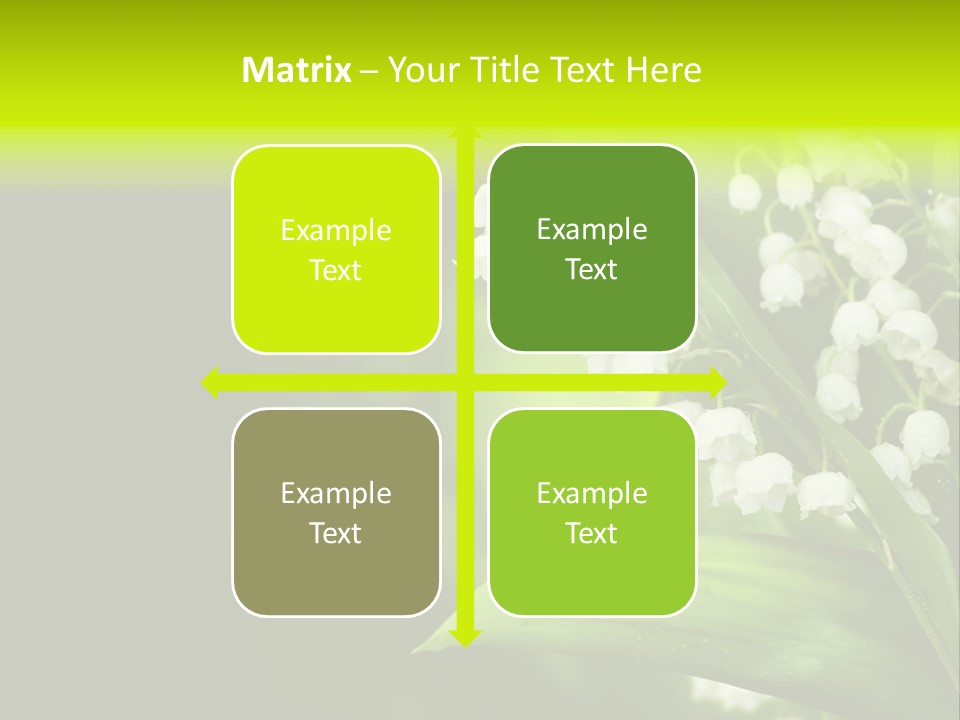 Plant White Green PowerPoint Template