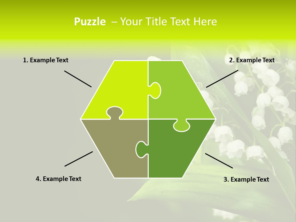 Plant White Green PowerPoint Template