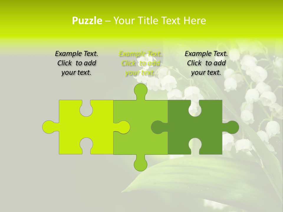 Plant White Green PowerPoint Template