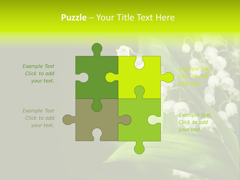 Plant White Green PowerPoint Template