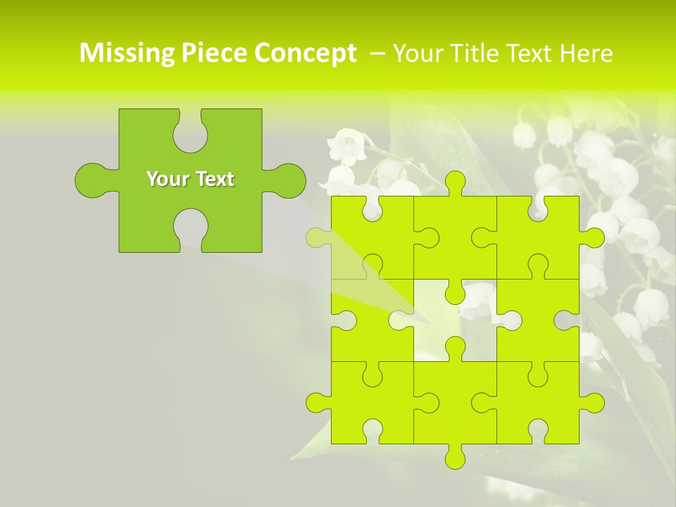 Plant White Green PowerPoint Template