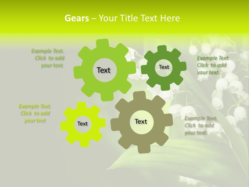 Plant White Green PowerPoint Template