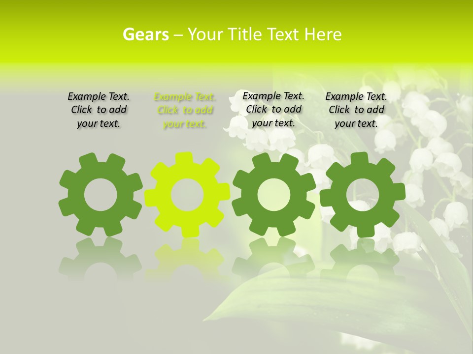 Plant White Green PowerPoint Template